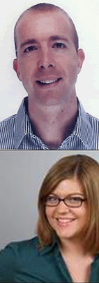 Alexander Florian und Silvia Sippel