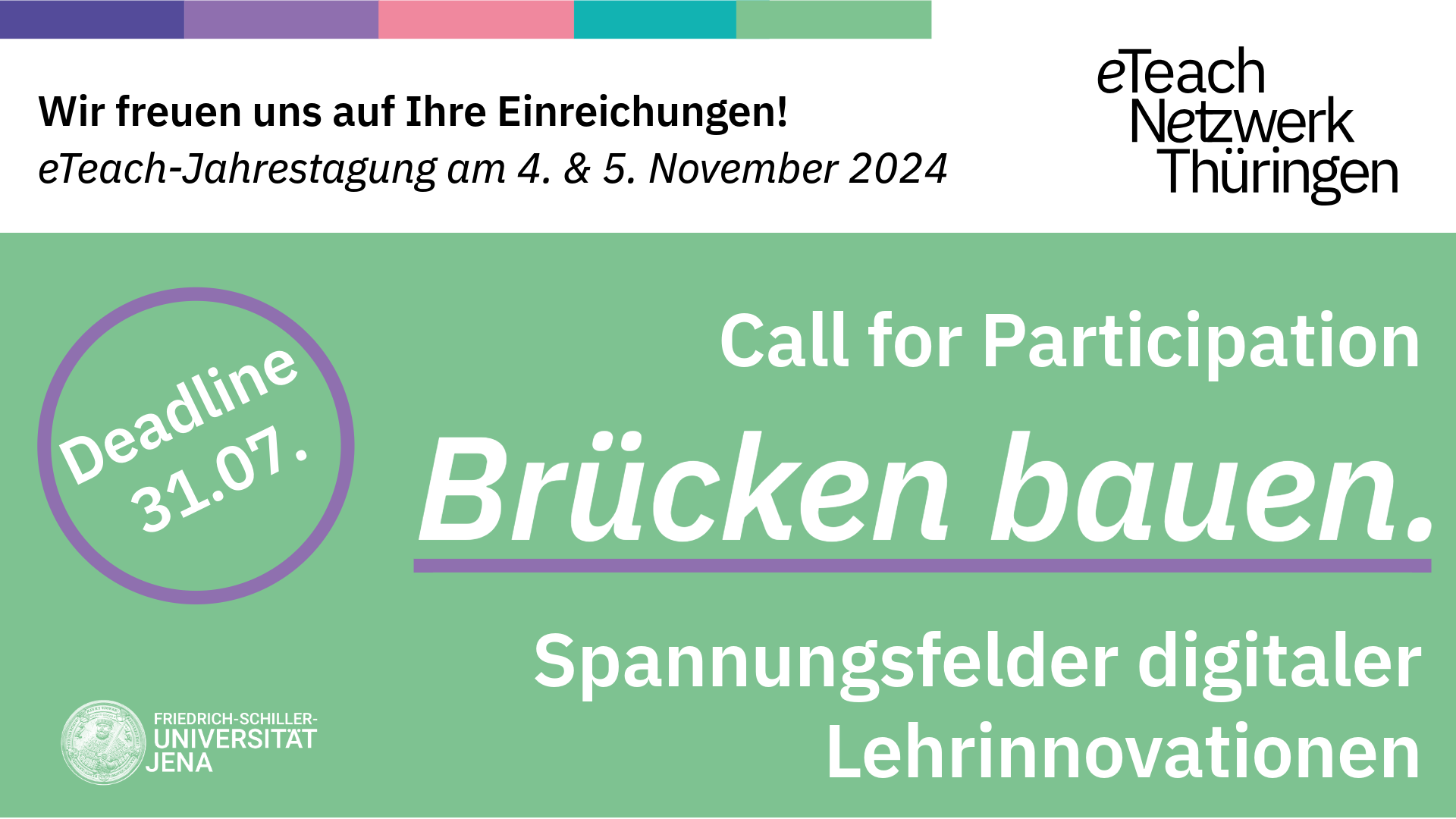Call for Participation für die eTeach-Jahrestagung 2024 — e-teaching ...