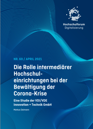 Buchcover_Die Rolle intermediärer Hochschuleinrichtungen bei der Bewältigung der Corona-Krise.png Logo Hochschule