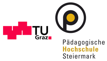 Logo: TU Graz und PH Steiermark