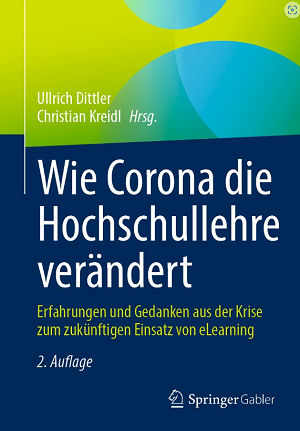 Buchcover "Wie Corona die Hochschullehre verändert"