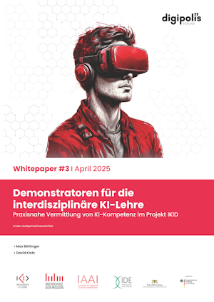 Lektüre_gesucht_demonstratoren für die KI-Lehre.png Bildbeschreibung (Cover Demonstratoren für die interdisziplinäre KI-Lehre)