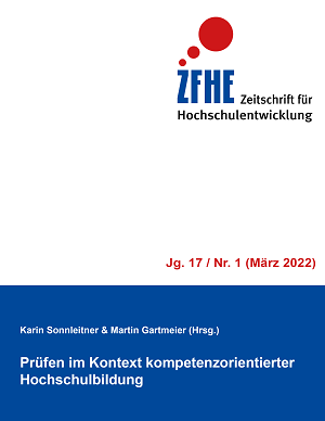 Titelblatt: Zeitschrift für Hochschulentwicklung (ZFHE) Heft 17/1