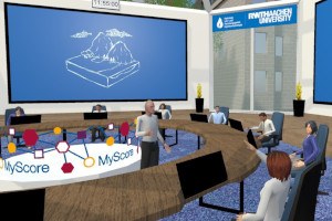 Avatar-basierte virtuelle Lernwelt „MyScore“