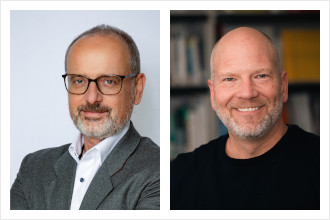 HS-Prof. Dr. Reinhard Bauer (PH Wien) und Dr. Benno Volk (ETH Zürich)