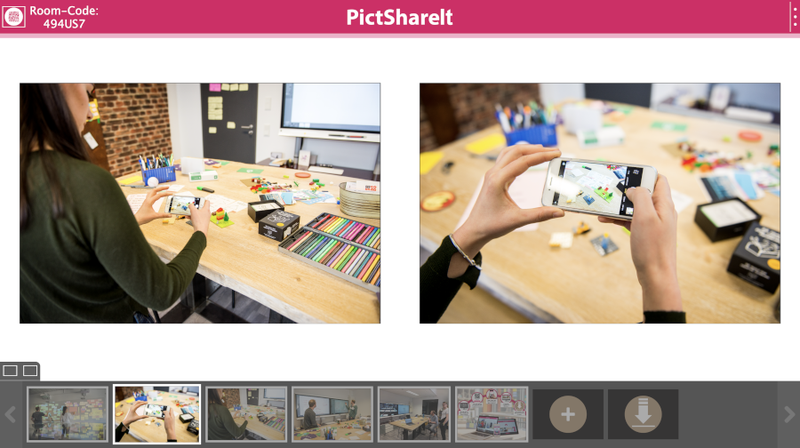 Präsentationsansicht.png PictShareIT-Ansicht mit zwei nebeneinander angeordnenten Fotos
