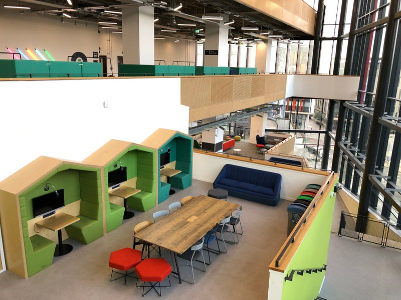 Lernlandschaft an der University of Strathclyde