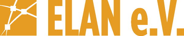 Logo: elan e.V.