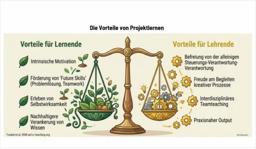 Bild zum Verweis auf 'Lernen durch Projekte: Hochschullehre aktivierend gestalten'